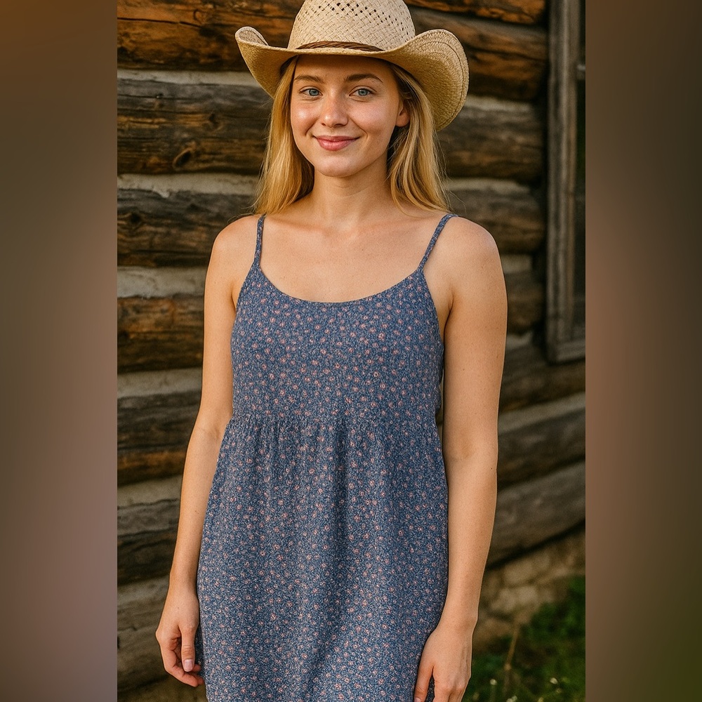 American Eagle summer dress with pockets